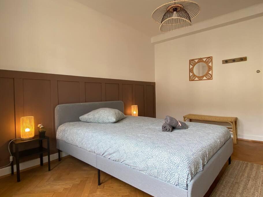 Apartamento Charismatique Orangerie-10Min Parlement Eu-Wifi-Tv Estrasburgo Exterior foto